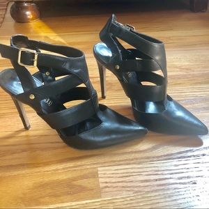 Sexy ALDO Genuine Leather strappy stilettos